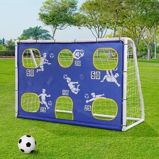 Kids' Portable 3-in-1 Soccer Trainer Goal