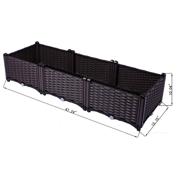 Self-Watering Planter Box