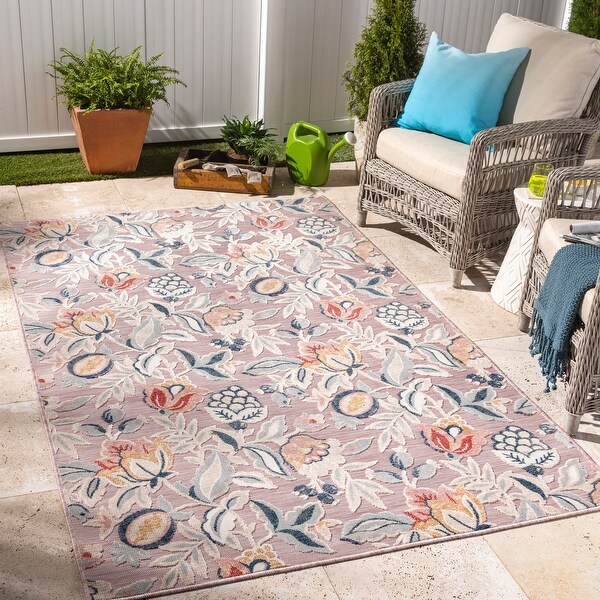 Artistic Weavers Cabo Floral Indoor/ Outdoor Area Rug