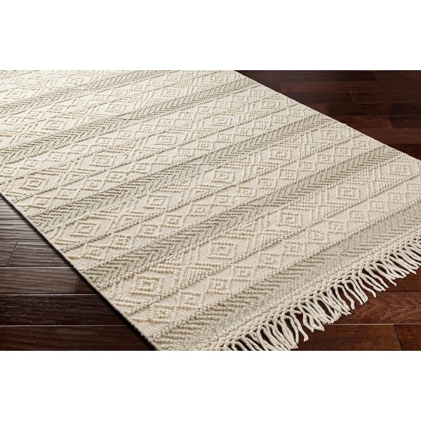 Artistic Weavers Kiriath Handmade Bohemian Stripe Wool Blend Area Rug