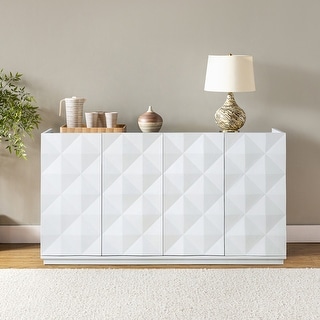 Edith 60" Modern Sideboard with Geometric Patterns by HULALA HOME