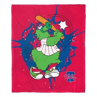 MLB Mascots - Phillies, Silk Touch Throw