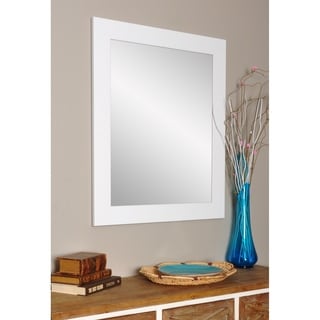 American Value Vision White Vanity Wall Mirror
