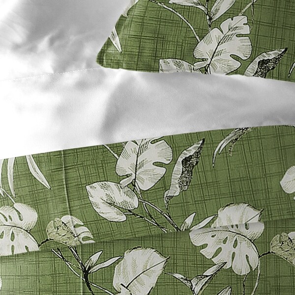Tropez Green Duvet Cover and Pillow Sham(s) Set