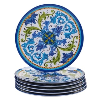Certified International Lucca Melamine Dinner Plate (Set of 6)