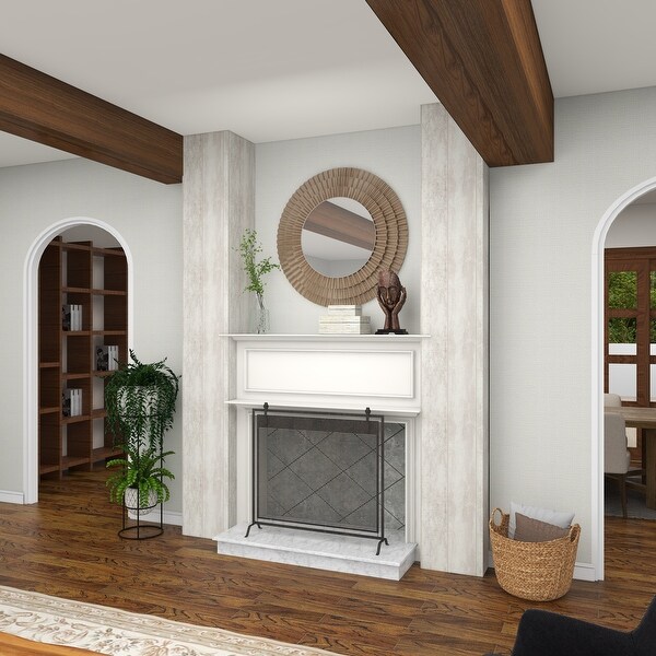 Brown Polystone Traditional Sculpture People 16 x 5 x 8 - 5 x 8 x 16