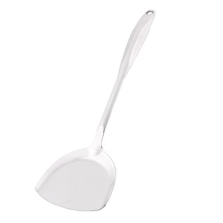 Household Kitchen Cooking Tool Egg Pancake Turner Spatula Silver Tone