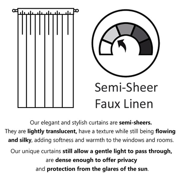 Designart 'Golden Floral III' Mid-CenturyCurtain Single Panel