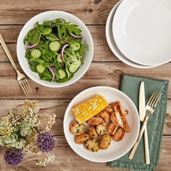 Dolly Parton S/4 8" Round embossed dinner bowls