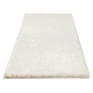 False Faux Fur Bath Mat - 21x60-Inch Nonslip Rug by Home-Complete