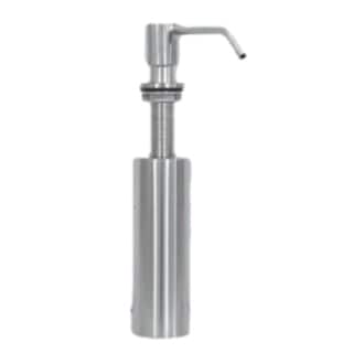 American Imaginations 2.13 in. x 3.15 in. x 2.75 in. Stainless Steel Soap Dispenser - Stainless Steel