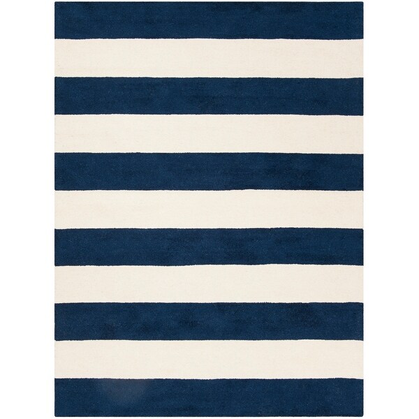 SAFAVIEH Handmade Kids Aimy Stripe Wool Rug