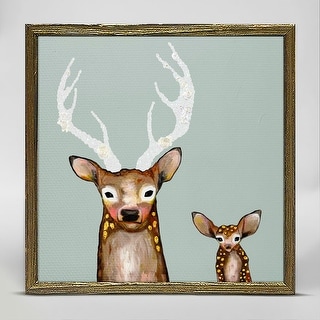 GreenBox 'Holiday - Frosted Buck and Baby' by Eli Halpin