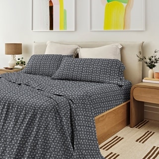 Rebecca Minkoff Percale Bandana Print 100% Cotton Sheet Set