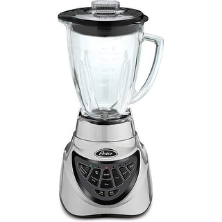 Oster Pro 500 900 Watt 7 Speed Blender in Chrome with 6 Cup Glass Jar