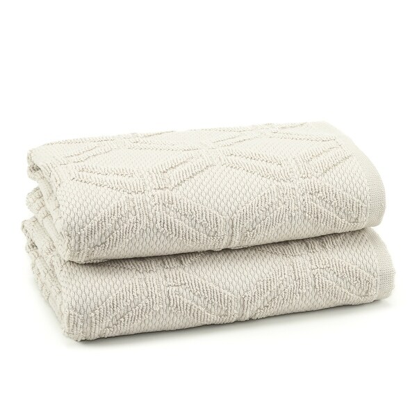 East'N Blue Olympia Turkish Cotton Hand Towel (Pack of 2)