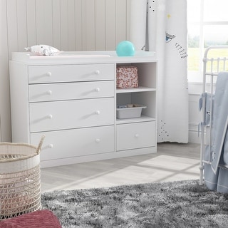 5 Drawers Cabinet Chest Bedroom Storage Bookcase Baby care cabinet