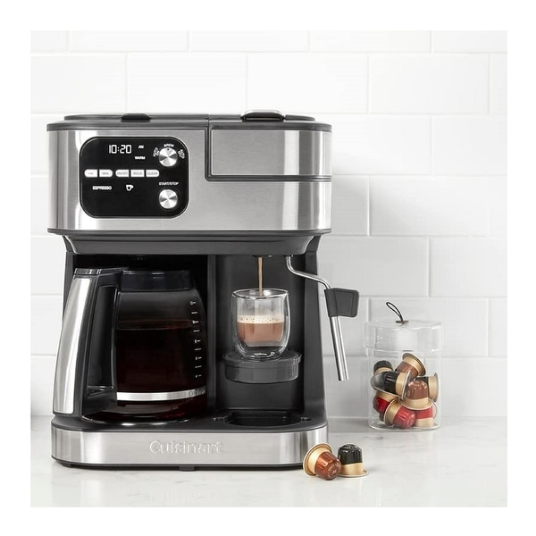 Cuisinart Coffee Center Barista Bar 4-In-1 Brew Coffeemaker (Black)