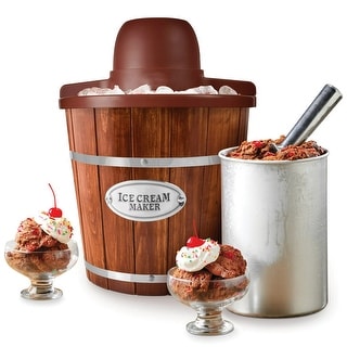 Wooden Bucker Ice Cream Maker
