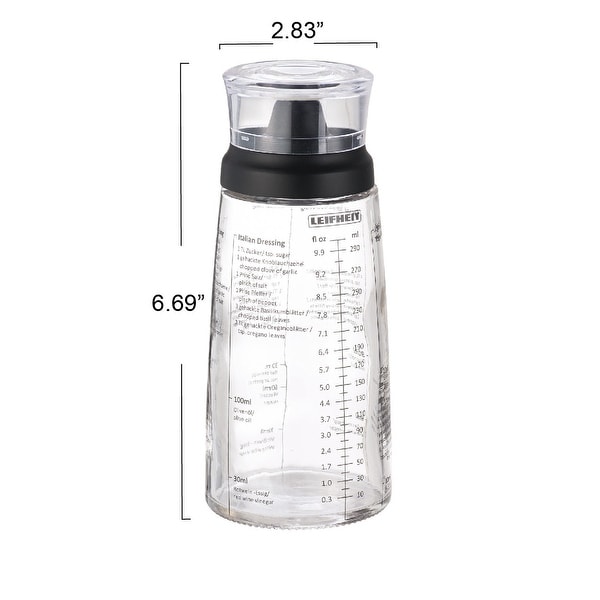 Glass Salad Dressing Bottle