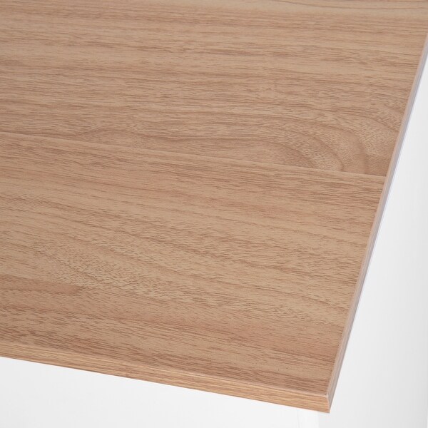 White Buffet Cabinet with Storage, Kitchen Sideboard with 3 Doors and 3 Drawers