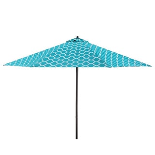Lauren & Company Moroccan Pattern 9-foot Patio Umbrella