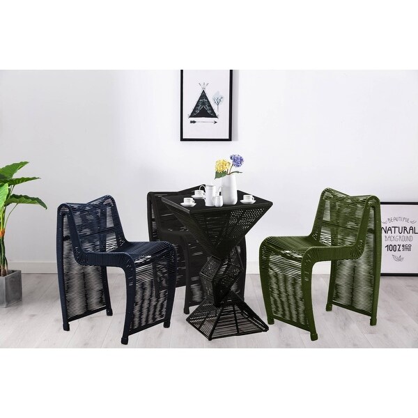 Lorenzo Rope Counter Stools Set of 2