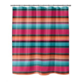 SALTILLO TEAL Shower Curtain By Kavka Designs