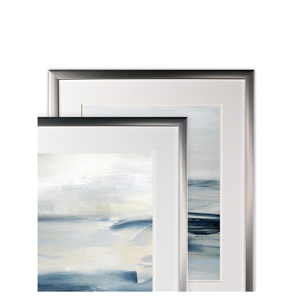 Drifting Tides -2 Piece Set - Silver Frame