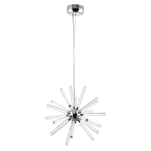 SAFAVIEH Lighting 84-inch Gema Modern Sputnik Adjustable LED Pendant - 19" W x 19" L x 22-84" H