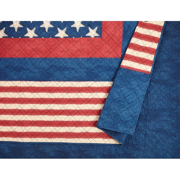 Modern Heirloom Americana Patch Quilt Set