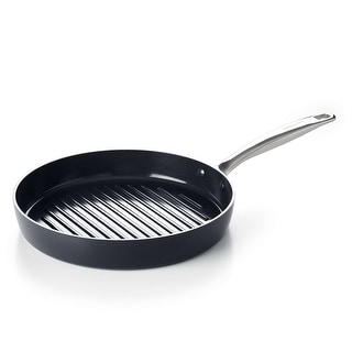 GreenPan Prime Midnight 11" Round Grill Pan