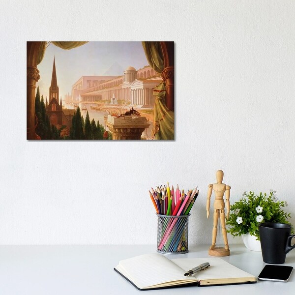 iCanvas "The Architect's Dream" by Thomas Cole Canvas Print