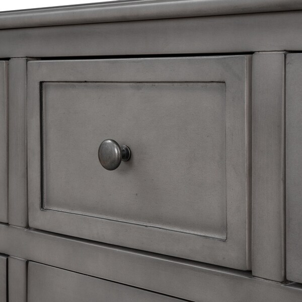 Wood Storage Cabinet with 3 Doors