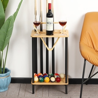 Floor Stand Billiard Stick Holder for Billiard Room Game Room Club