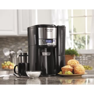 Hamilton Beach BrewStation 12-Cup Programable Dispensing Coffee Maker - Black