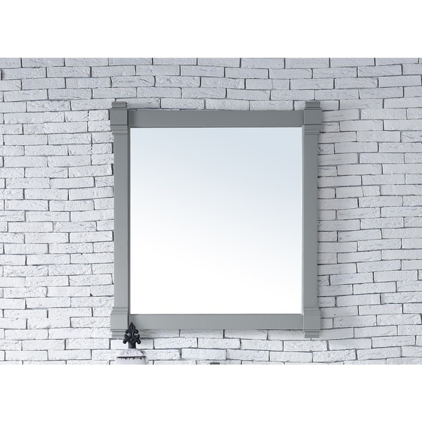 James Martin Vanities Brittany 35" Mirror, Urban Gray