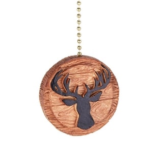 Buck Head Outdoor Nature Lodge Decor Ceiling Fan Pull or Light Pull Chain