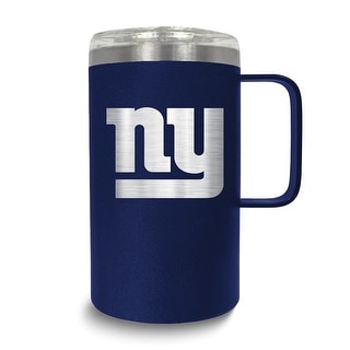 NFL New York Giants Stainless Steel 18 Oz. Hustle Mug with Lid