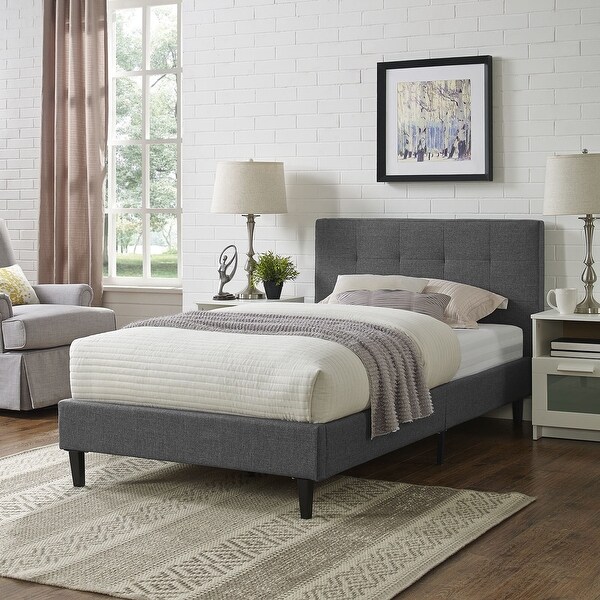 Linnea Upholstered Platform Bed Frame