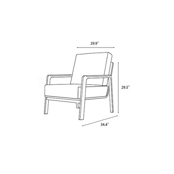 Oceanside Club Chair|Grey