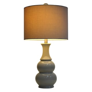 Copper Grove Hersey Ceramic Ivory Table Lamp