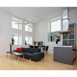 Westinghouse Techno II 72-Inch Indoor DC Motor Ceiling Fan with Dimmable LED Light Kit