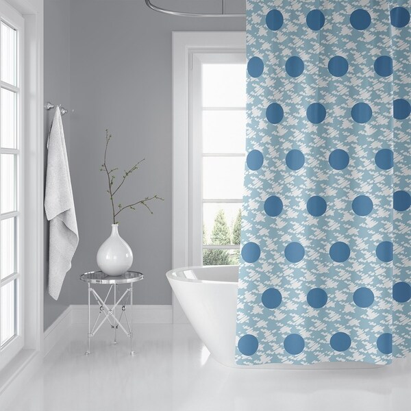 HARRIS BLUE Shower Curtain By Kavka Designs