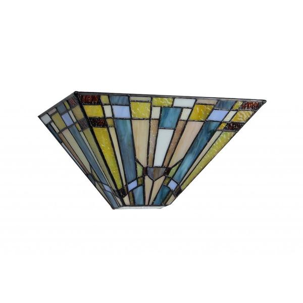 Tiffany Style Mission Design 1-light Wall Sconce