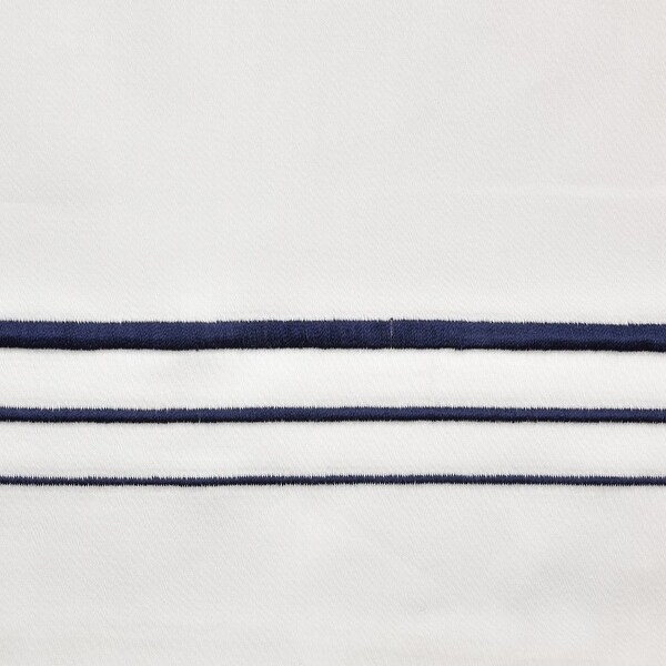 HiEnd Accents Embroidered Border Duvet Cover Set, 3PC