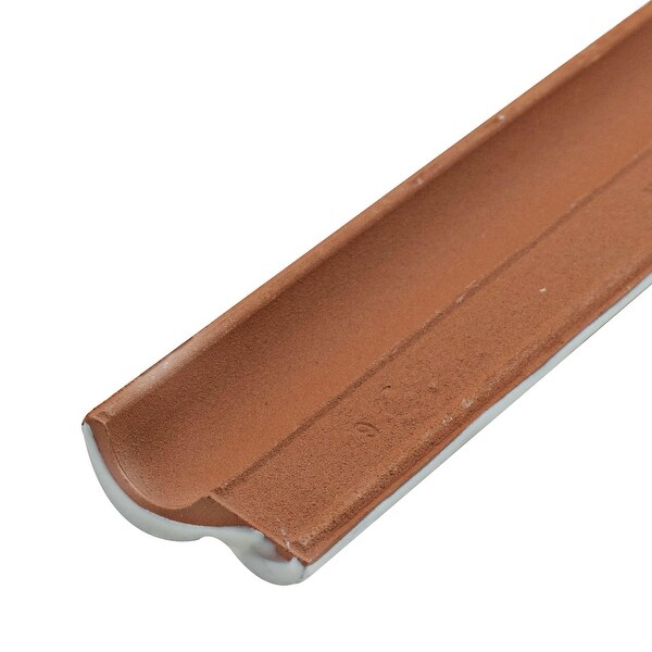 Merola Tile Bourges Giorno Neutro 2" x 7.86" Ceramic London Chair Rail Wall Trim Tile - (1 Tile)
