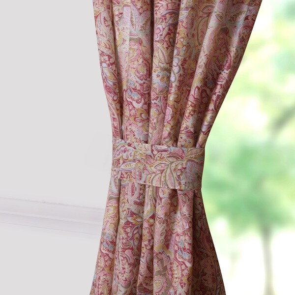 Barefoot Bungalow Palisades Pastel Window Panels (Set of 2 Panels) - 84 inches L