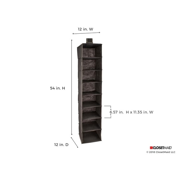ClosetMaid 8 Shelf Hanging Closet Organizer