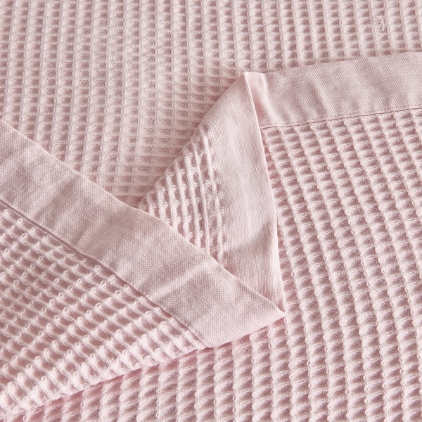 Luxurious Cotton Super Soft Waffle Weave Knit Blanket
